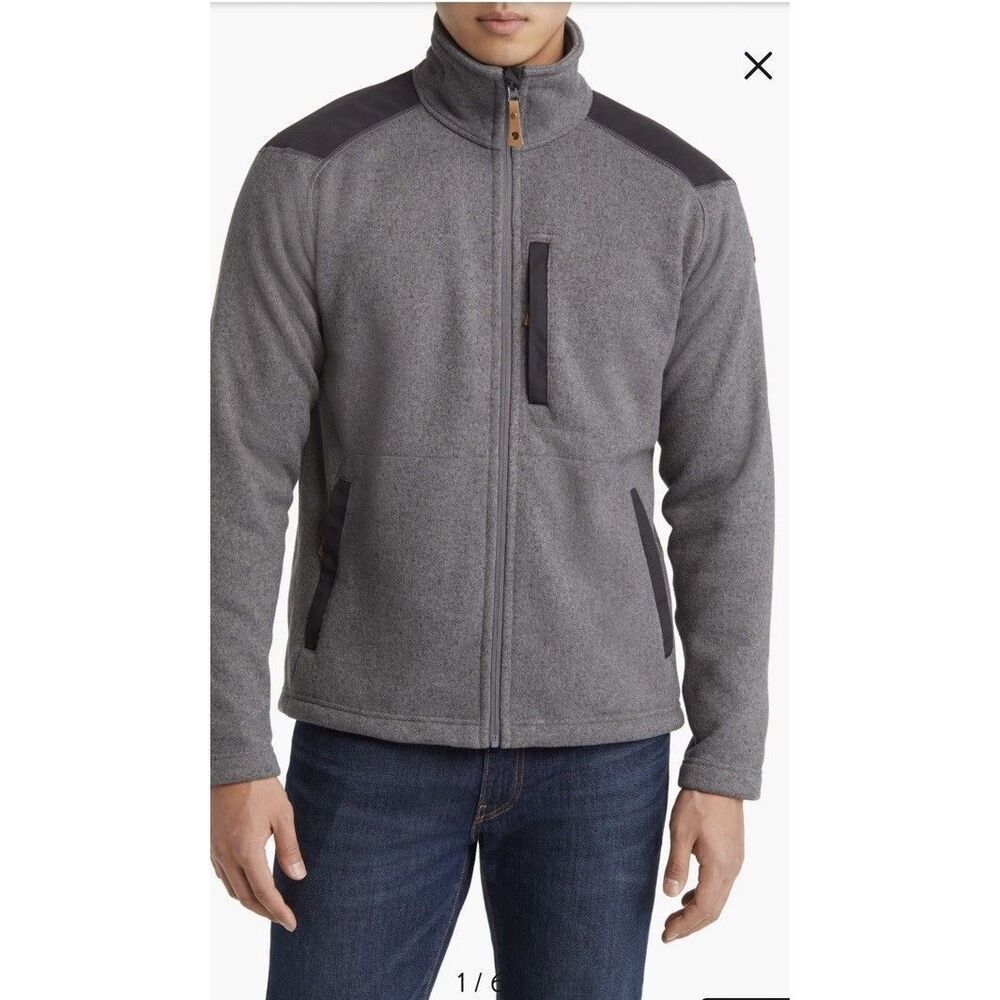 Fjallraven Buck Fleece Jacket Men’s Gray Size Medium